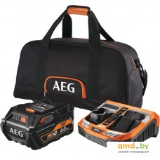 Аккумулятор с зарядным устройством AEG Powertools SETL1860RHDBLK 4932464756 (18В/6 Ah + 12-18В)