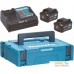 Аккумулятор с зарядным устройством Makita BL1041B + DC10SB (12В/4 Ah + 12В). Фото №1