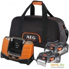 Аккумулятор с зарядным устройством AEG Powertools SET LL1840BL (2) 4932464157 (18В/4 Ah + 12-18В)