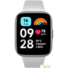Умные часы Xiaomi Redmi Watch 3 Active (серый, международная версия)