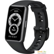Фитнес-браслет Huawei Band 6 международная версия (графитовый черный)