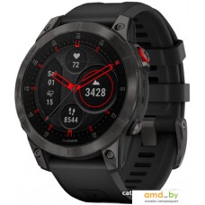 Умные часы Garmin Epix Sapphire Gen 2 (черный титан/черный)