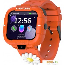Детские умные часы Elari KidPhone MB (оранжевый)