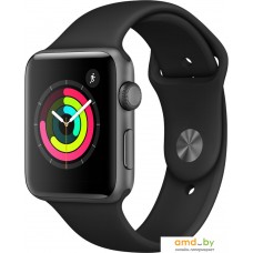 Умные часы Apple Watch Series 3 42 мм (алюминий серый космос/черный)