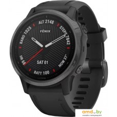 Умные часы Garmin Fenix 6s Sapphire (серый DLC/черный)