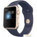 Умные часы Apple Watch Sport 42mm Gold with Midnight Blue Sport Band (MLC72). Фото №1