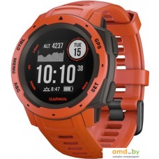 Умные часы Garmin Instinct (красный)