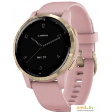 Умные часы Garmin Vivoactive 4s (розовый/золотистый)