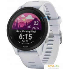 Умные часы Garmin Forerunner 255 Music (белый камень)