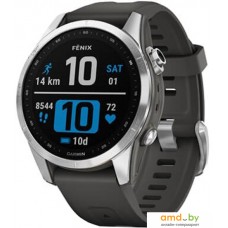 Умные часы Garmin Fenix 7S (серебристый/графитовый)