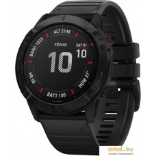 Умные часы Garmin Fenix 6X Pro (серый DLC/черный)