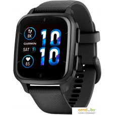 Умные часы Garmin Venu Sq 2 Music Edition (черный)