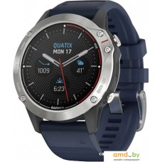 Умные часы Garmin Quatix 6 47 мм (серый/синий)