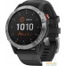 Умные часы Garmin Fenix 6 Solar 47 мм (серебристый/черный). Фото №1