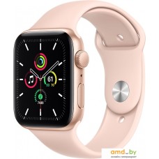 Умные часы Apple Watch SE 44 мм (алюминий золотистый/розовый песок)