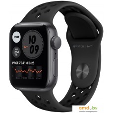 Умные часы Apple Watch Series 6 Nike 40 мм (алюминий серый космос/антрацит)