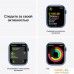 Умные часы Apple Watch Series 7 45 мм (синий/синий омут спортивный). Фото №6