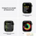 Умные часы Apple Watch Series 7 45 мм (зеленый/зеленый клевер спортивный). Фото №6