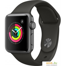 Умные часы Apple Watch Series 3 38 мм (алюминий серый космос/серый)