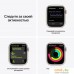 Apple Watch Nike Series 7 41 мм (сияющая звезда/чистая платина,черный). Фото №3