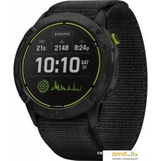 Профессиональные умные часы Garmin Enduro (cерый DLC-титан/черный ремешок UltraFit)