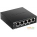 Неуправляемый коммутатор D-Link DGS-1005P/B1A. Фото №4