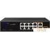 Неуправляемый коммутатор TRASSIR TR-NS13111S-120-8PoE. Фото №1