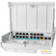 Управляемый коммутатор 3-го уровня Mikrotik netPower 15FR CRS318-1FI-15FR-2S-OUT