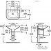 Полупьедестал для умывальника Roca Nexo 337642000. Фото №6