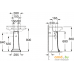 Пьедестал для умывальника Roca Carmen 3370A0000. Фото №5