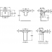 Пьедестал для умывальника Roca Khroma 337650000. Фото №4