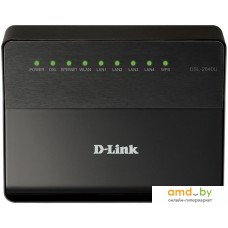 Беспроводной DSL-маршрутизатор D-Link DSL-2640U/RA/U1A