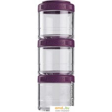 Набор контейнеров Blender Bottle GoStak Tritan BB-G100-PLUM