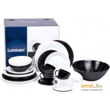 Столовый сервиз Luminarc Harena Black/White P9626