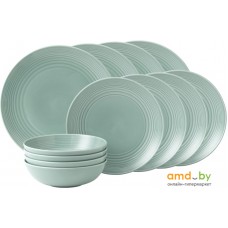 Столовый сервиз Wedgwood Gordon Ramsay Maze Teal & Dark Grey GRMZTE22417