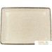 Тарелка обеденная Kutahya Pearl Tan 27x20 см (бежевый). Фото №1