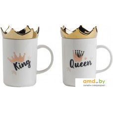 Набор кружек Home&You Kings&Queens 60966-ZLO-KPLKU