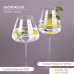 Набор бокалов для вина Makkua Wine Series Crystal Elegance Red MR740. Фото №14