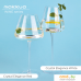 Набор бокалов для вина Makkua Wine Series Crystal Elegance Red MR740. Фото №15