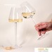 Набор бокалов для вина Makkua Wine Series Crystal Elegance White MW600. Фото №3