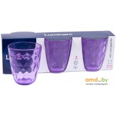 Набор стаканов для воды и напитков Luminarc Neo diamond colorlicious purple P7126