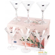 Набор бокалов для мартини Bohemia Crystal Angela 40600/1/285