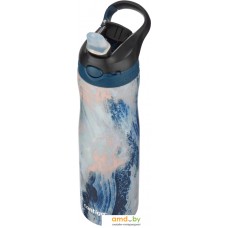 Бутылка для воды Contigo Ashland Couture Chill 2127881 (синий/белый)