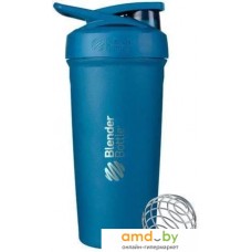 Шейкер Blender Bottle Strada Stainless Steel Full Color (синий)