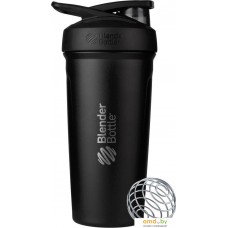 Шейкер Blender Bottle Strada Stainless Steel Full Color (черный)