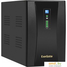 Источник бесперебойного питания ExeGate SpecialPro UNB-2200.LED.AVR.2SH.RJ.USB EX292613RUS