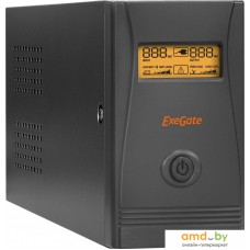 Источник бесперебойного питания ExeGate Power Smart ULB-600.LCD.AVR.C13.RJ.USB