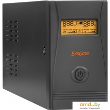 Источник бесперебойного питания ExeGate Power Smart ULB-850.LCD.AVR.C13.RJ.USB