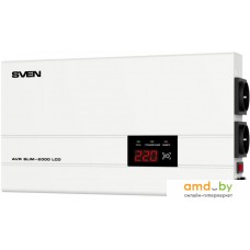 Стабилизатор напряжения SVEN AVR SLIM-2000 LCD