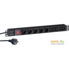 Блок розеток ExeGate ServerPro PDU-19H009 Al-5C135S-EU2.5CU-SW